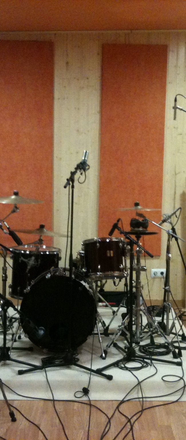 Backline en Estudios Dynamita