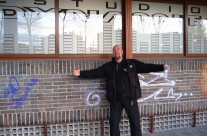 Peavy Wagner visitando Estudios Dynamita